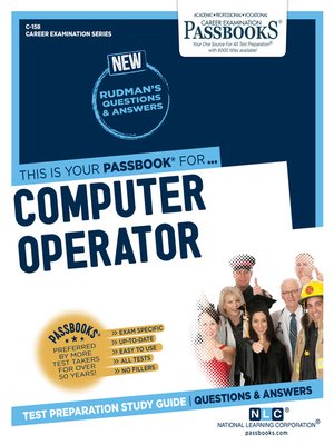 cover image of Computer Operator